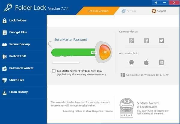 Folder lock-Folder lock v7.8.4ٷ