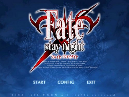 Fate/stay night-Fate/stay nightⰲװ
